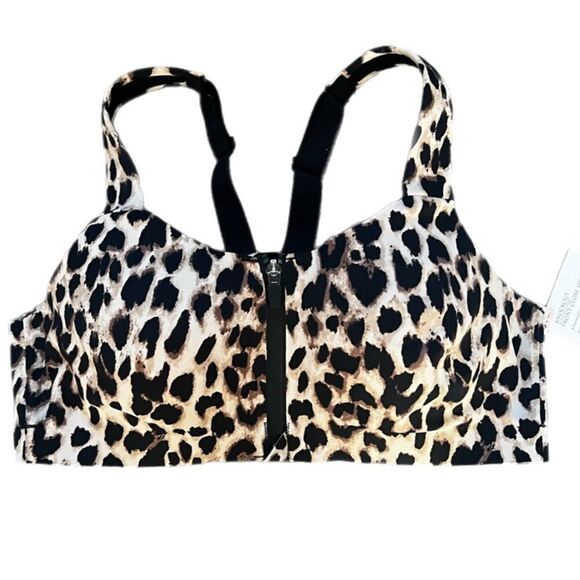 Victoria’s Secret knockout Maximum Support Front Close Sports Bra animal print - Picture 5 of 6